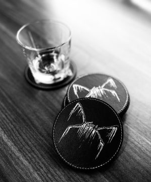 MORK Logo coasters